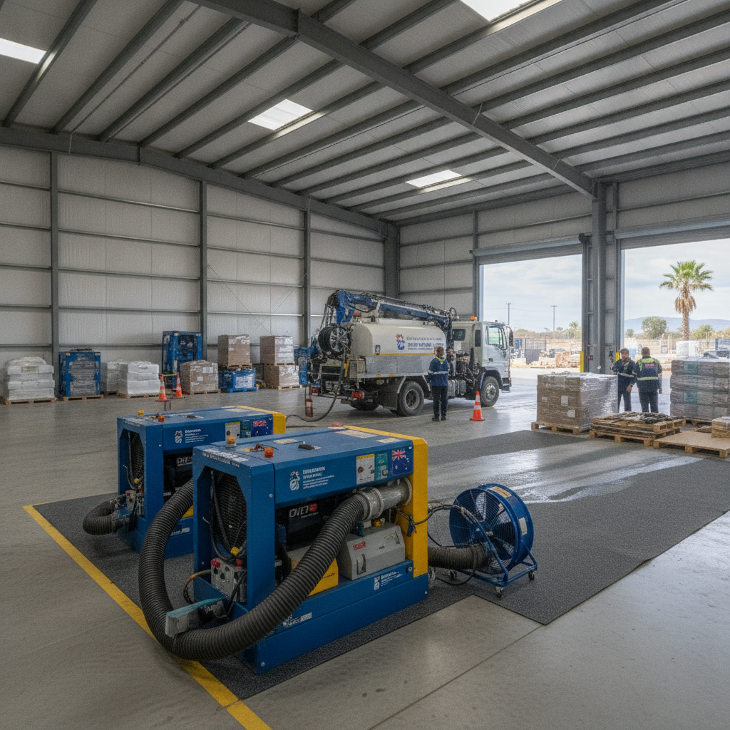 Australian Businesses Rely on Advanced Equipment for Water Damage and Humidity Control