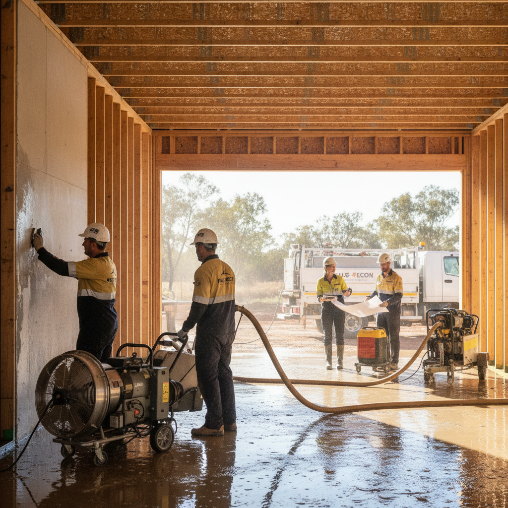 Equipping Australian professionals for superior water damage recovery and site preparation