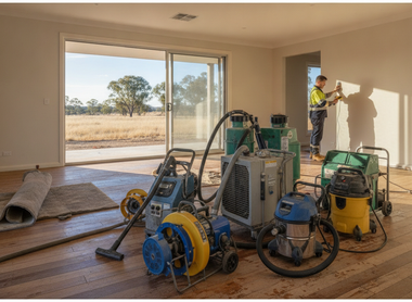 Essential equipment for effective water damage restoration across Australia