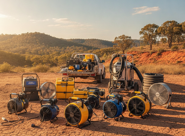 Essential Equipment for Water Damage Restoration and Drying Solutions Across Australia