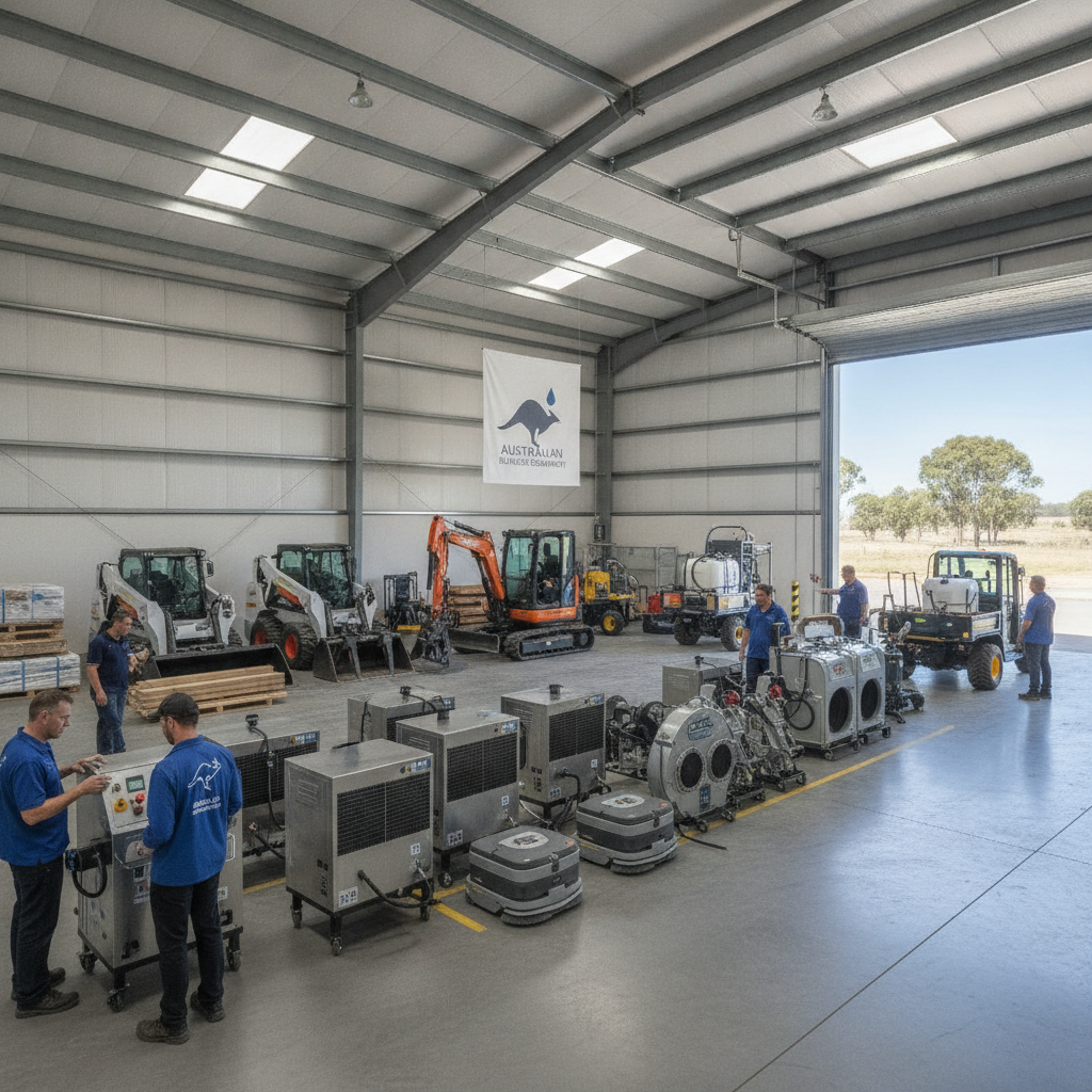Empowering Australian Businesses with Advanced Water Damage Restoration and Construction Equipment
