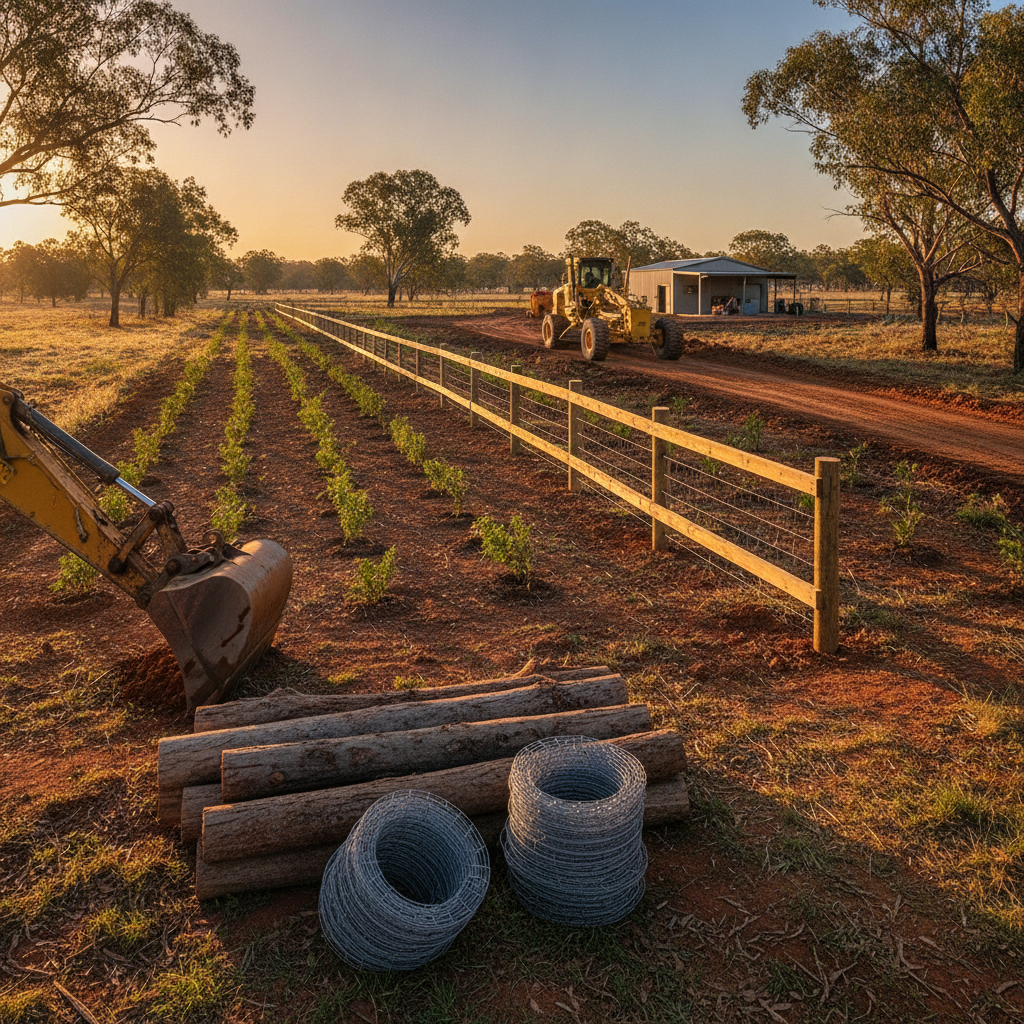 Equipping Australian Projects: Smart Buying for Restoration, Fencing & Earthmoving