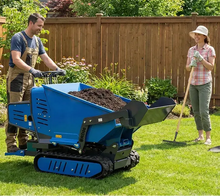 RD06 Mini Dump Truck – 500kg Tracked Dumper for Construction
