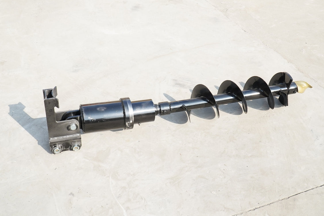 Labadi Engineering Auger Attachment for Excavators with Durable Steel Design for Earth Drilling