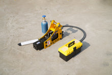 Rippa Australia Excavator Breaker Attachment with Hydraulic Components and Toolbox for Efficient Excavation