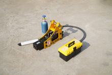 Rippa Australia Excavator Breaker Attachment with Hydraulic Components and Toolbox for Efficient Excavation