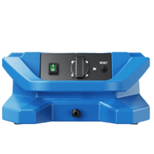 Thorair blue carpet blower air blower with control switch and reset button for drying carpets