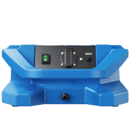 Thorair blue carpet blower air blower with control switch and reset button for drying carpets