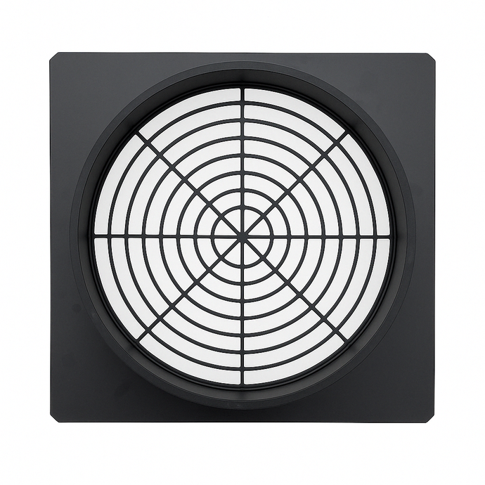 Thorair duct attachment for effective water damage restoration with a circular grid design