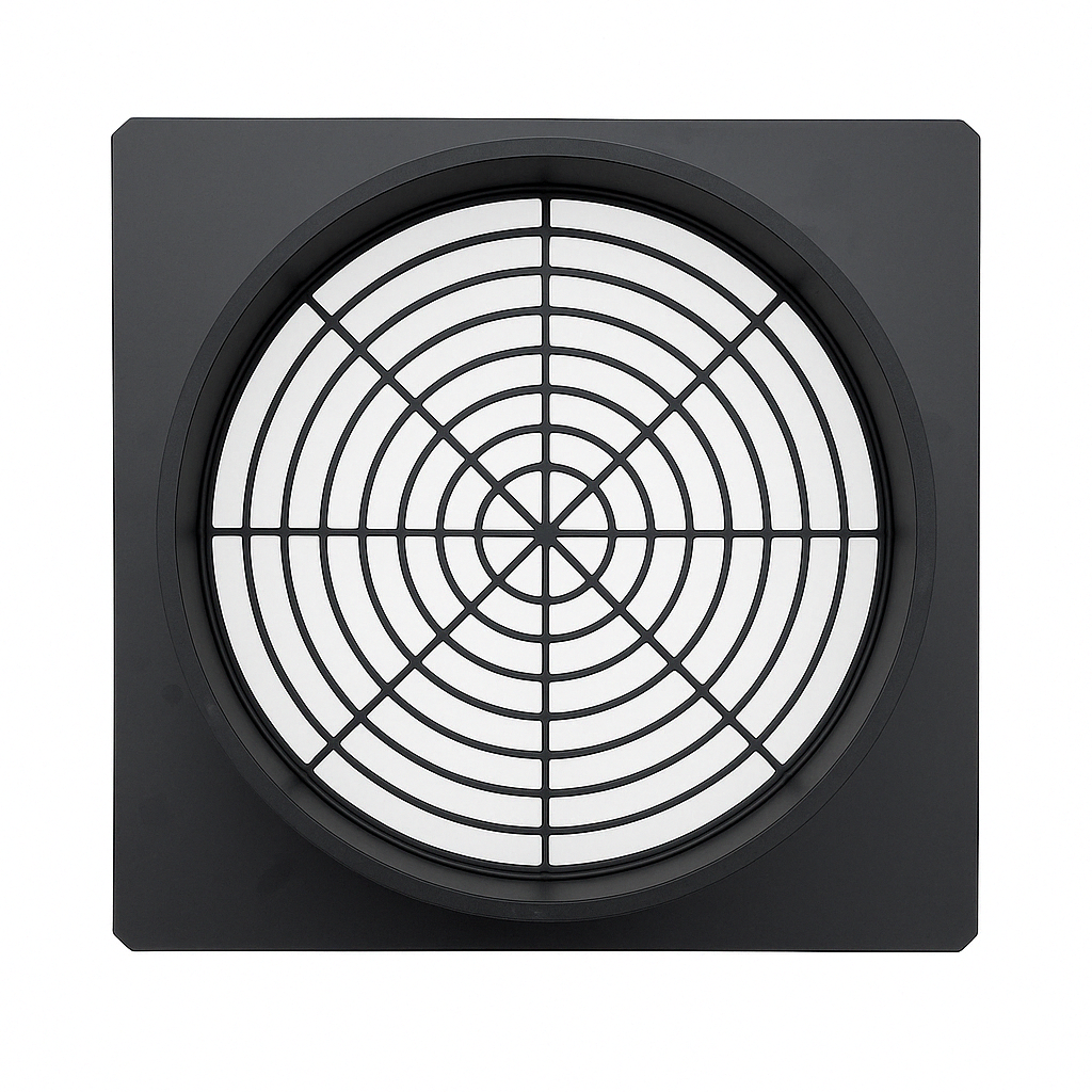 Thorair duct attachment for effective water damage restoration with a circular grid design