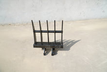 Rippa Australia black metal Excavator Rake attachment for heavy-duty land clearing