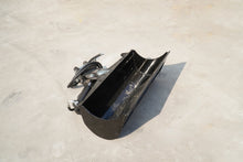 Rippa Australia Excavator Tilt Bucket attachment in black for heavy-duty digging and grading tasks