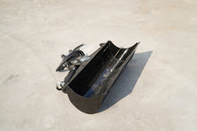 Rippa Australia Excavator Tilt Bucket attachment in black for digging and grading tasks