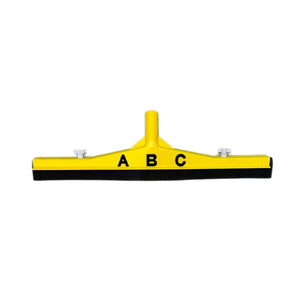 Thorair Floor Squeegee in Yellow with Durable Rubber Blade for Efficient Water Removal