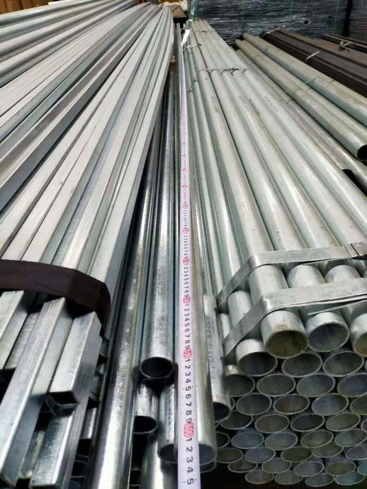 Galvanised Round Steel Post - Labadi Engineering