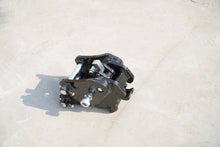 Rippa Australia Excavator Attachment Mechanical Quick Change coupler in black metal on concrete surface