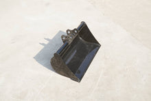 Rippa Australia black excavator Mud Bucket attachment on concrete floor