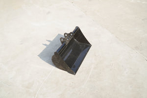 Rippa Australia excavator attachment Mud Bucket on concrete surface for heavy-duty digging