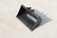 Rippa Australia black steel excavator attachment Mud Bucket for digging and scooping soil