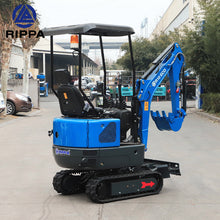 Mini Excavato from Labadi Engineering with compact design and articulated arm for efficient digging