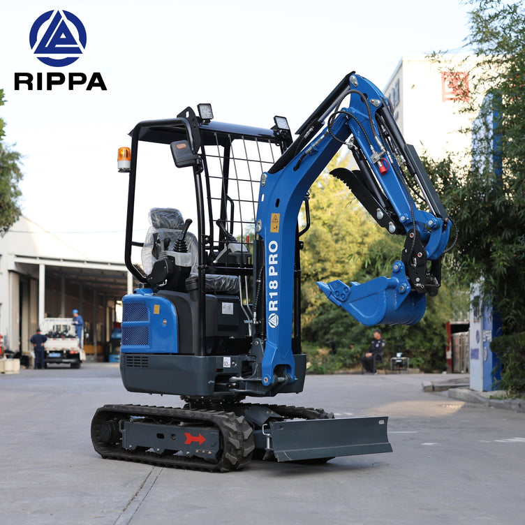 Labadi Engineering Mini Excavator R18 Pro with compact design and powerful digging performance
