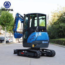Labadi Engineering Mini Excavator with a compact design and advanced hydraulic controls for efficient earthmoving