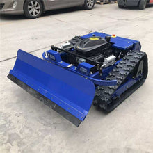 Labadi Engineering Track Lawn Mower with Treaded Tracks for Efficient Grass Cutting in Various Terrains