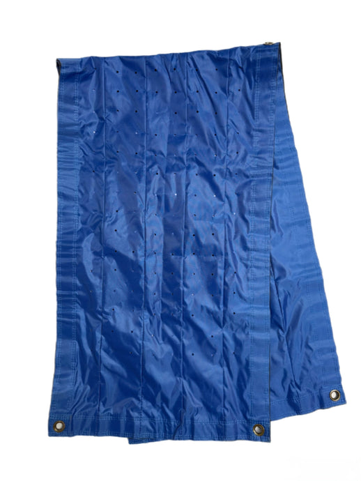 Thorair Water Containment Mat in Blue with Drainage Holes for Effective Spill Management