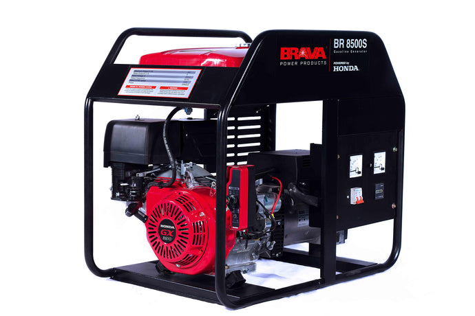 Brava BR8500S 6.5KVA 13HP Petrol Generator - ALL IMPORTS PTY LTD