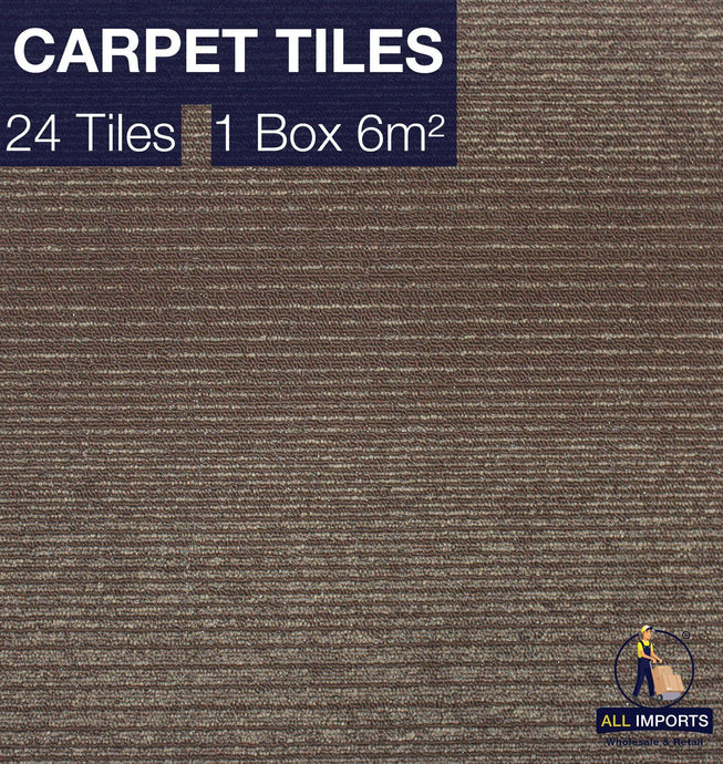6m² Box of DM02 Premium Carpet Tiles - Perfect for Commercial & Domestic use