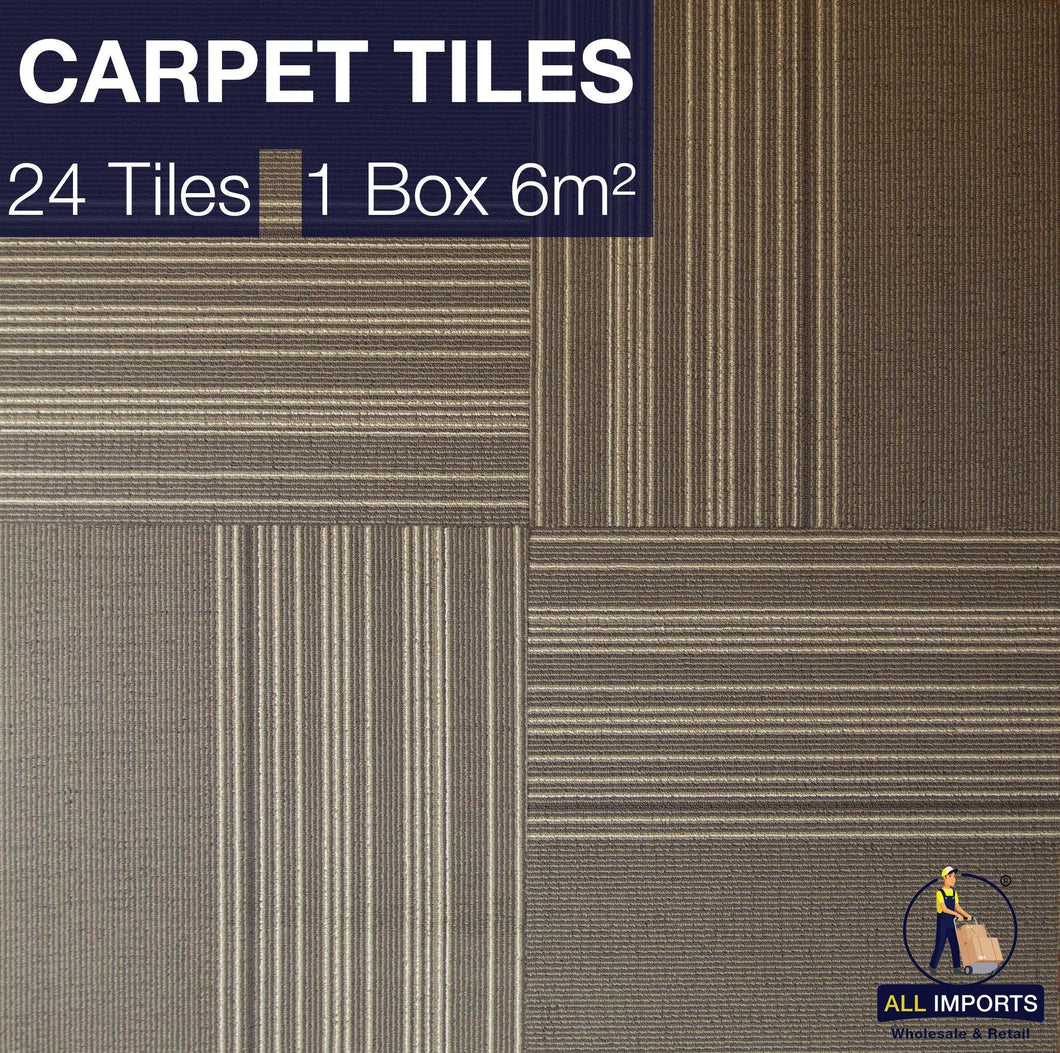 6m² Box of DX01 Premium Carpet Tiles - Perfect for Commercial & Domestic use