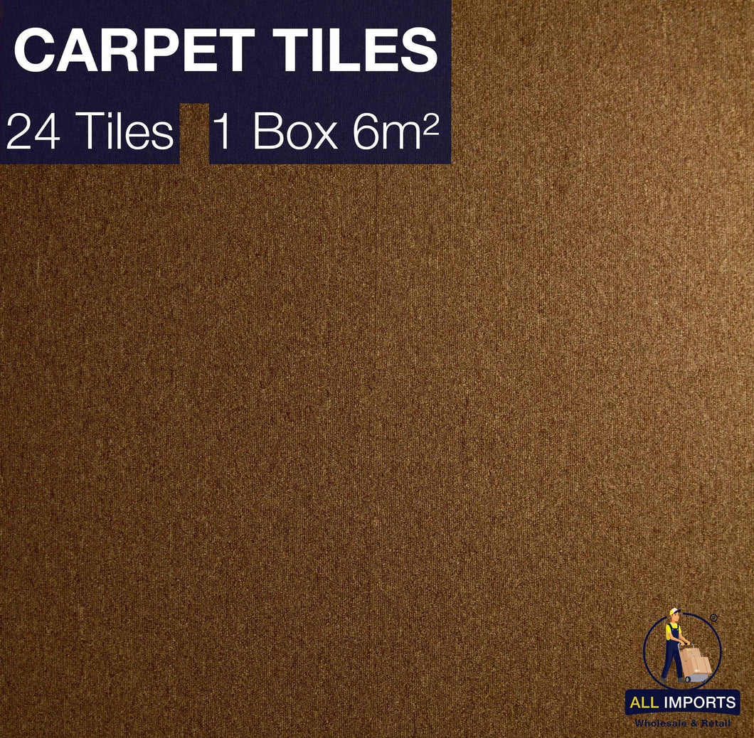 6m² Box of TH07 Premium Carpet Tiles - Perfect for Commercial & Domestic use