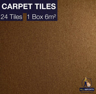 6m² Box of TH07 Premium Carpet Tiles - Perfect for Commercial & Domestic use